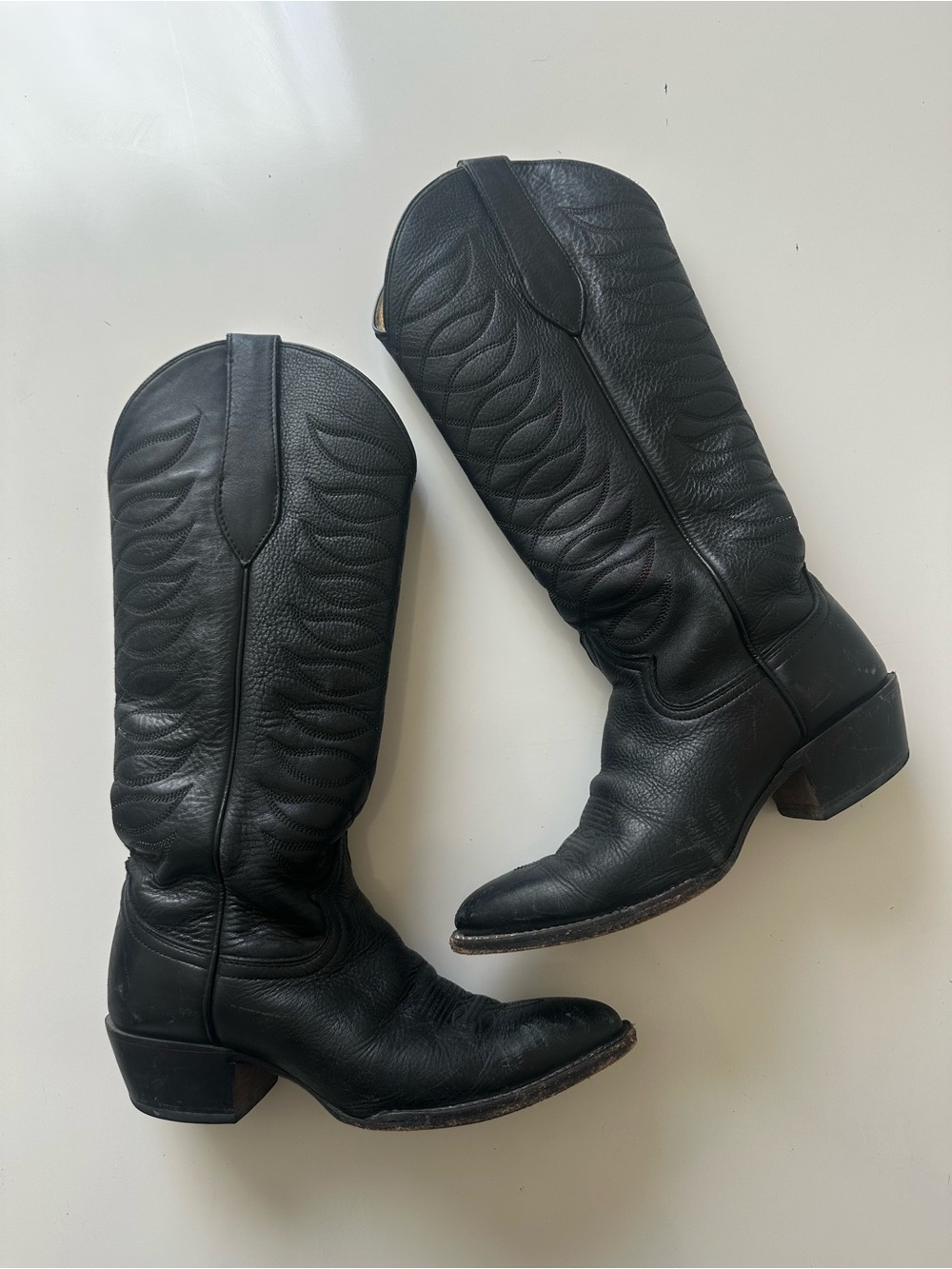 Justin Boots - Women’s Black Western Cowboy Boots